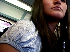 Housewife seduced her neighbor with breast